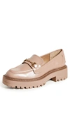 Sam Edelman Laurs Platform Lug Sole Loafer In Beige