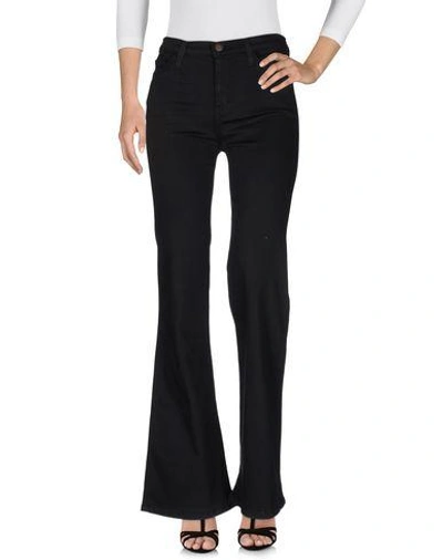 Current Elliott Current/elliott Woman Jeans Black Size 25 Viscose, Cotton, Tencel, Polyester, Elastane