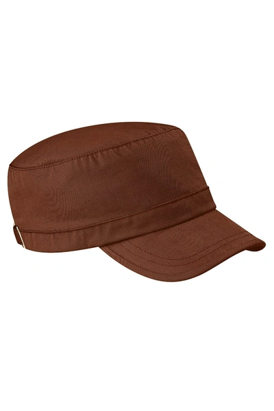 Beechfield Army Cap/headwear, Pack Of 2 In Brown