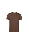 B&c Mens Organic E150 T-shirt (mocha) In Brown