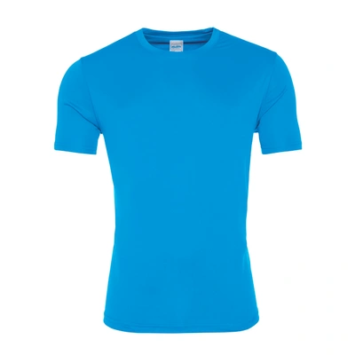 Awdis Mens Smooth Short Sleeve T-shirt In Blue | ModeSens