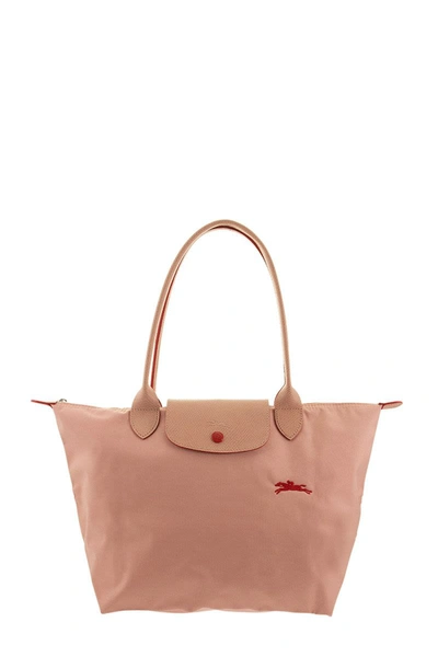 Longchamp Le Pliage Club Top Handle Bag M In Pink ModeSens