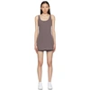 Nike Purple Flex Bliss Luxe Dress In Violet Ore,clear