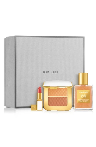 Tom Ford Soleil Blanc Shimmering Body Oil Set-$148 Value