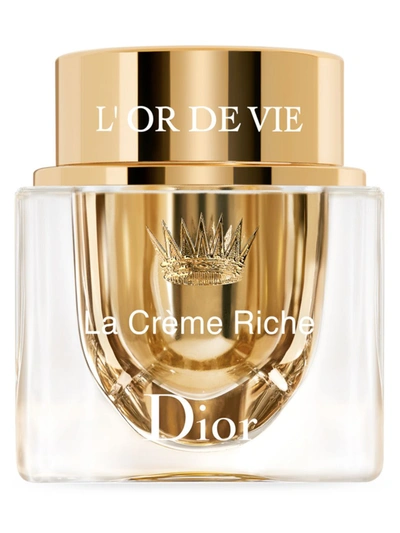 Dior L'or De Vie La Creme Riche Anti-aging Face Cream, 1.7 Oz.