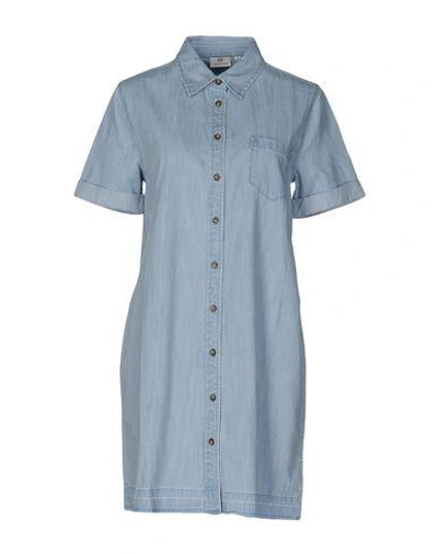 Ag Denim Dress In Blue