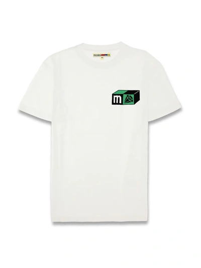 Modes Garments Modes T-shirt With Porto Cervo Print In White
