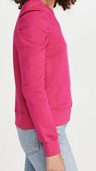Rebecca Minkoff Janine Sweatshirt In Hot Pink
