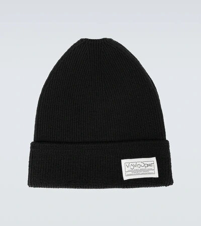 visvim KNIT BEANIE （W/WS） BLACK 新品未使用 Visvim Black Wool Knit Beanie Hat | ModeSens