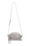 Chloé Mini Judy Leather Crossbody Bag In Cashmere Grey