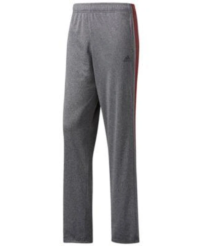 Adidas Originals Adidas Men&#039;s Essential Tricot Track Pants In Dark Grey/ Red