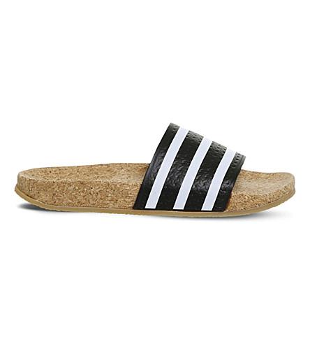 adilette cork black
