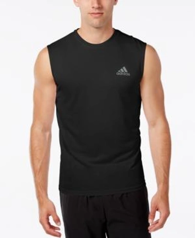 Adidas Originals Adidas Men's Climalite Sleeveless T-shirt In Black