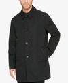 Cole Haan Men's Car Coat With Removable Liner In Black