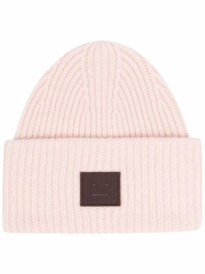Acne  Blush Knit Hat Acne Studios Mini Pansy N Face Beanie Acne Studios Mini main image 3