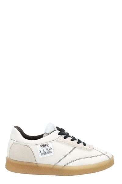 Mm6 Maison Margiela Off-white Inside Out 6 Court Sneakers