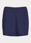 Polo Ralph Lauren Perforated Stretch Skort In Spring Melon