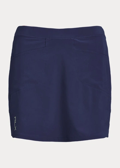 Polo Ralph Lauren Perforated Stretch Skort In Spring Melon