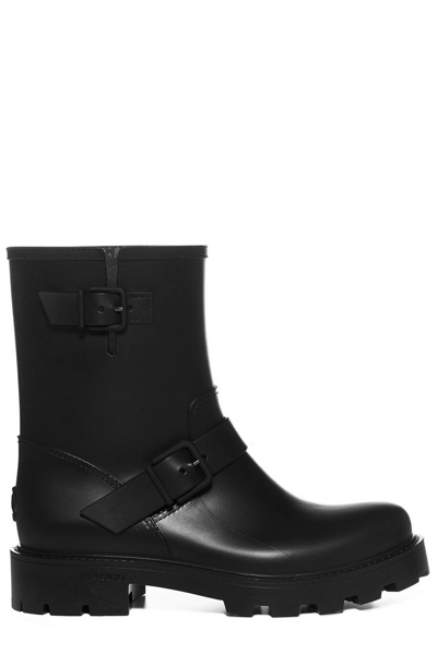 Jimmy Choo Rubber Boots Shoes In Black