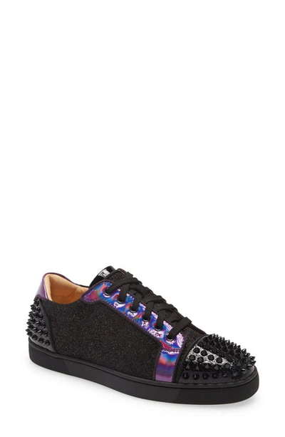 Christian Louboutin Men's Seavaste Orlato Glitter Iridescent Low - Main Image