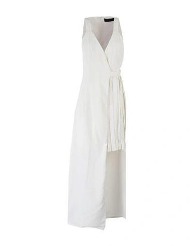 Bless'ed Are The Meek Short Dress In White