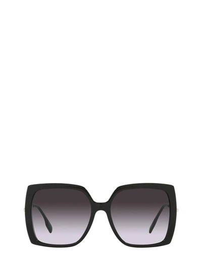 Burberry Grey Gradient Oversized Ladies Sunglasses Be4332 30018g 57 In Gray