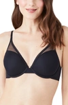 B.tempt'd By Wacoal Etched In Style T-shirt Bra In Black