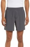 Rhone Versatility Unlined Shorts In Asphalt