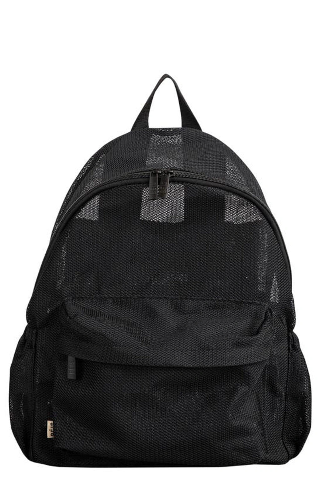 Beis The Packable Mesh Backpack In Black ModeSens