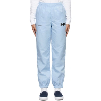 Noon Goons Blue Scrimmage Track Pants In Baby Blue | ModeSens