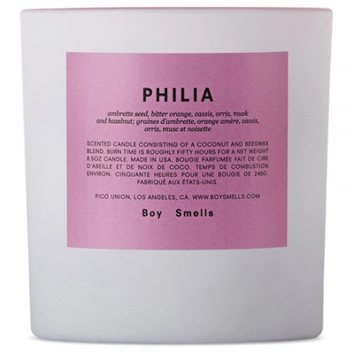 Boy Smells Pride Philia Candle, 8.5 oz In Purple