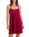 Hanro Juliet Pleated Chemise In Lucky Charm