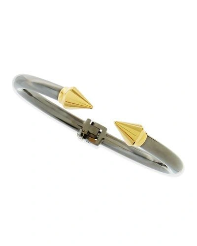 Vita Fede Mini Titan Two-tone Bracelet In Gold/black