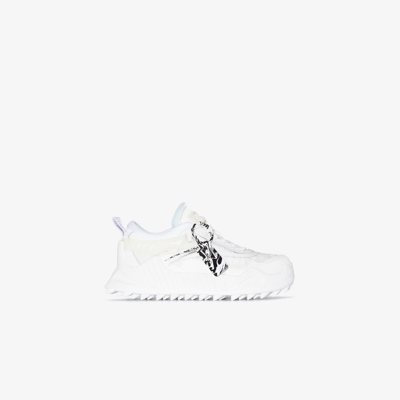 Off-white Men's Odsy 1000 Tonal Mesh Chunky Sneakers In White