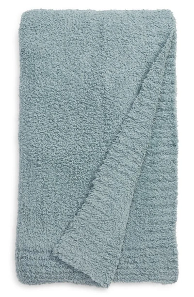 Barefoot Dreamsr Barefoot Dreams(r) Cozychic(tm) Throw Blanket In Faded Jade Multi
