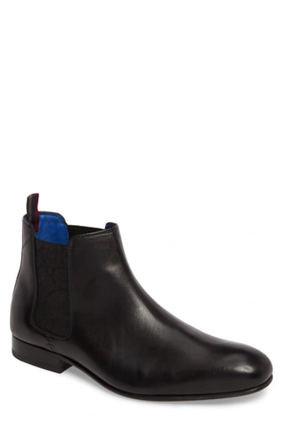 Ted Baker Men's Kayto Chelsea Boots In Black Leather