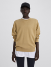 Filippa K Sweatshirt In Sand Grass