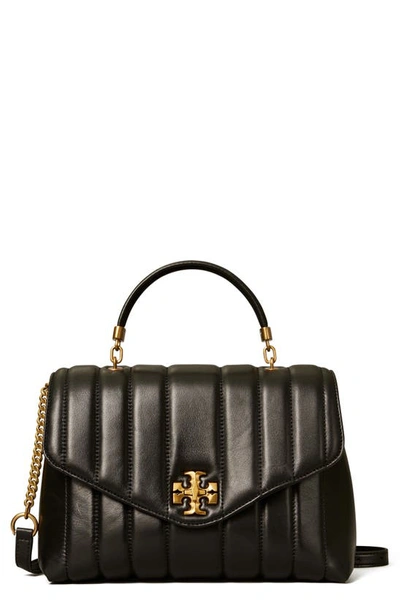 Tory Burch Kira Top Handle Satchel In Black