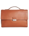 Cole Haan Men's Washington Leather Grand Briefcase In Brown