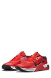 Nike Metcon 7 Training Shoes In Chile Red,magic Ember,white,black