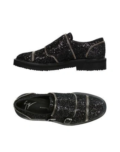 Giuseppe Zanotti Loafers In Black