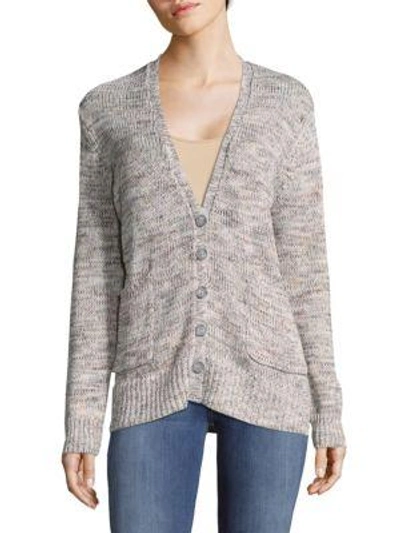 Joie Maite Knitted Cardigan In Porcelain Multi