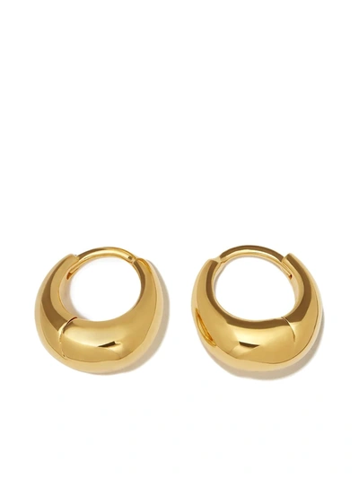 Otiumberg Gold Vermeil Mini Graduated Hoop Earrings
