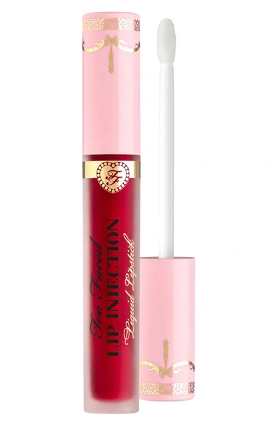 Too Faced Lip Injection Power Plumping Cream Liquid Lipstick Infatuated 0.10 oz/ 3 ml