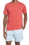 Rvca Pocket T-shirt In Chili