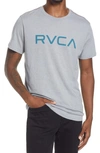 Rvca Logo T-shirt In Monument