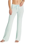 Wildfox Tennis Club Fleece Pants In Soothing Sea