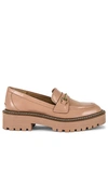 Sam Edelman Women's Laurs Chunky Sole Loafers In Maple Sugar Leather