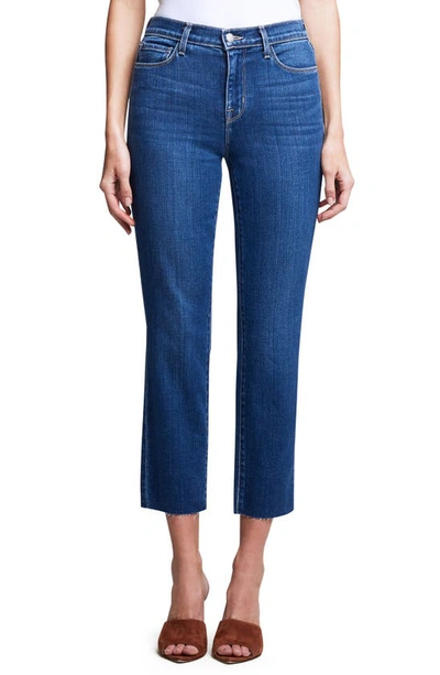 L Agence Sada Cropped Slim Jeans In Portland
