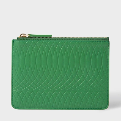 Paul Smith No.9 - Green Leather Zip Pouch